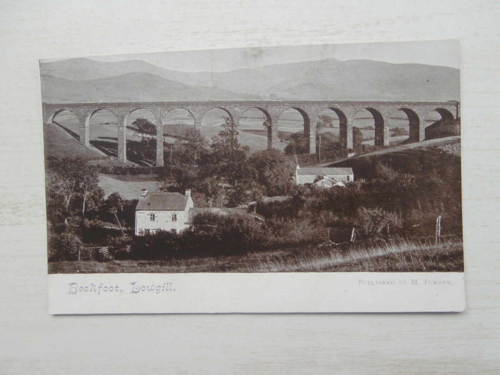 House Clearance - Lowgill, Cumbria - Beckfoot Viaduct - pre 1914 service ( 87a )