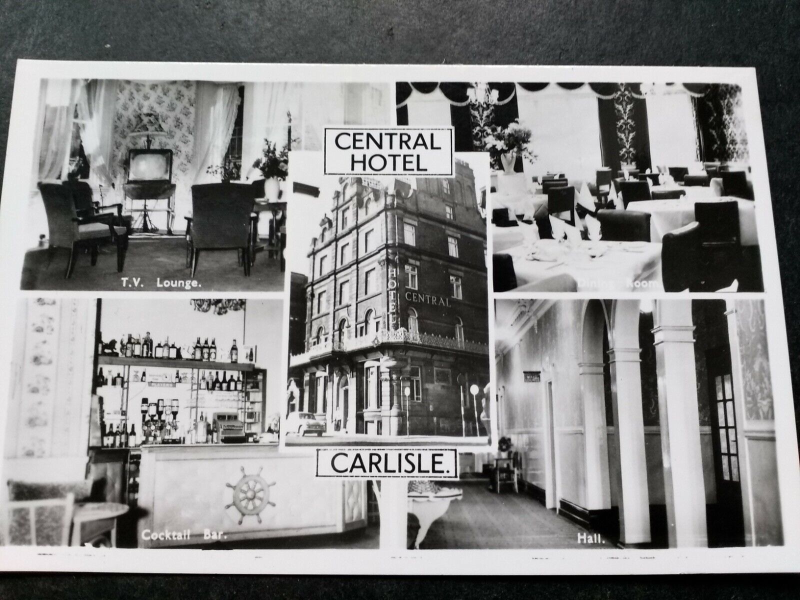 House Clearance - Carlisle, Cumbria, Vintage 1960s real photo service, The Central Hotel.
