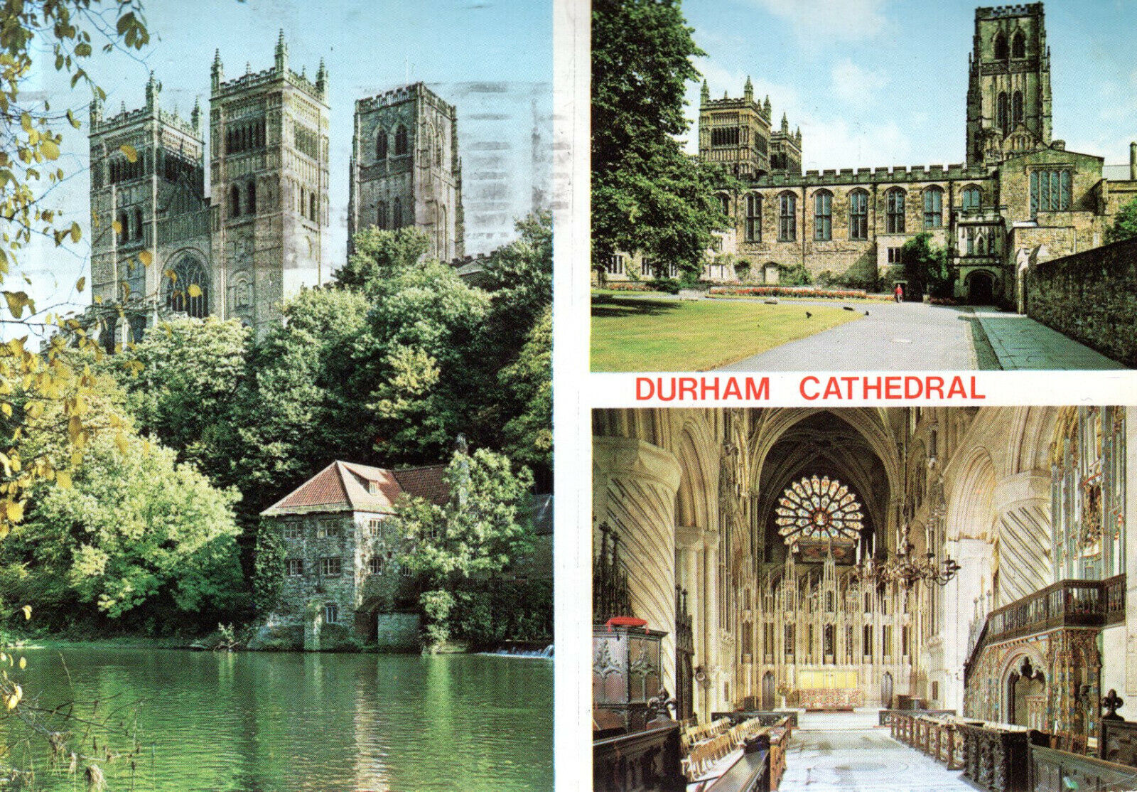 House Clearance - England-Durham-The Cathedral from south west and from college - 1980