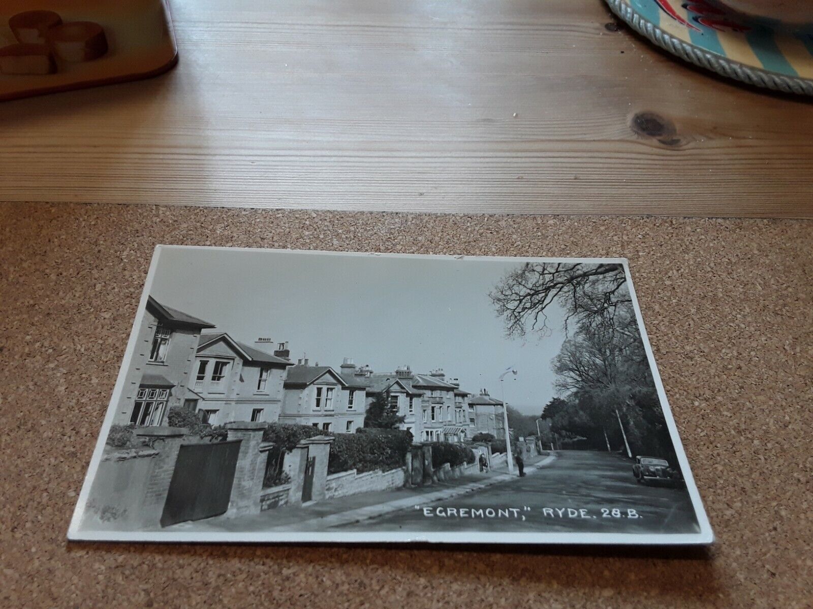 House Clearance - POSTCARD EGREMONT RYDE ISLE OF WIGHT EASTHILL ROAD HOUSES / PROPERTIES & OLD CAR