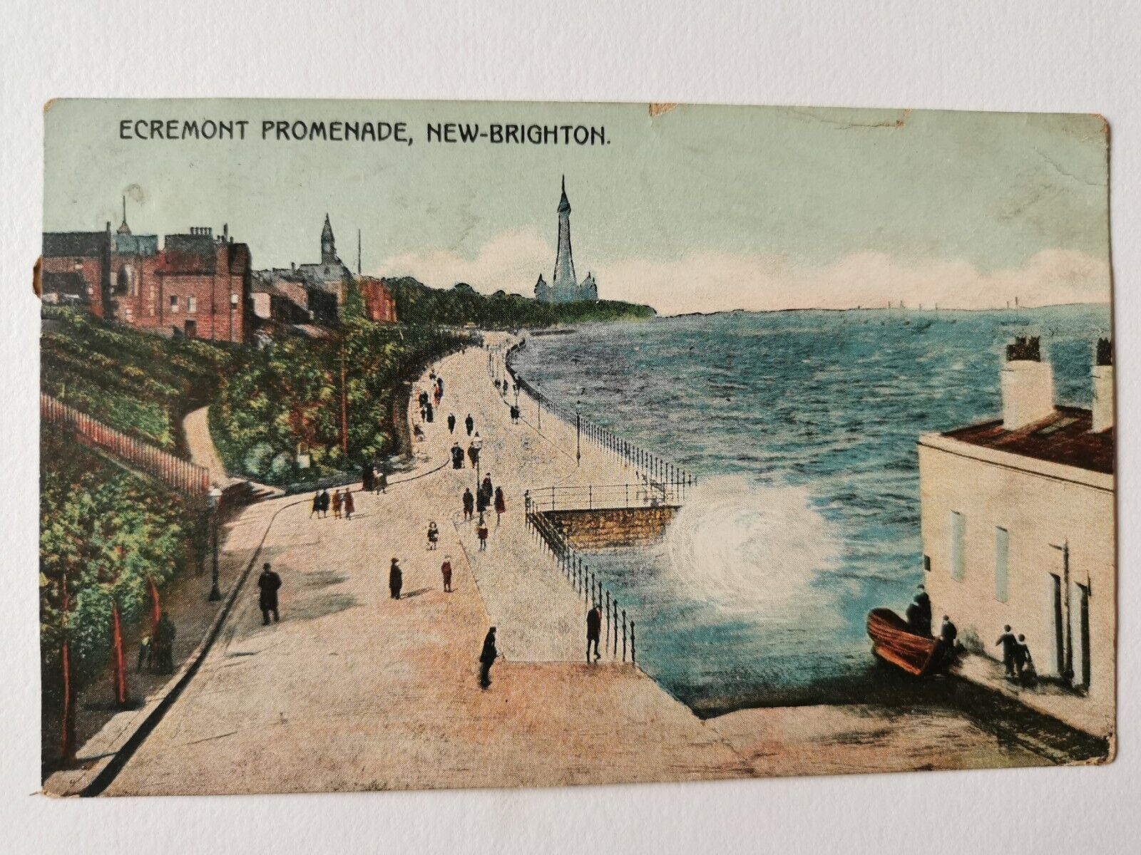House Clearance - Vintage Service - Egremont Promenade. New Brighton - Posted 1909. Merseyside