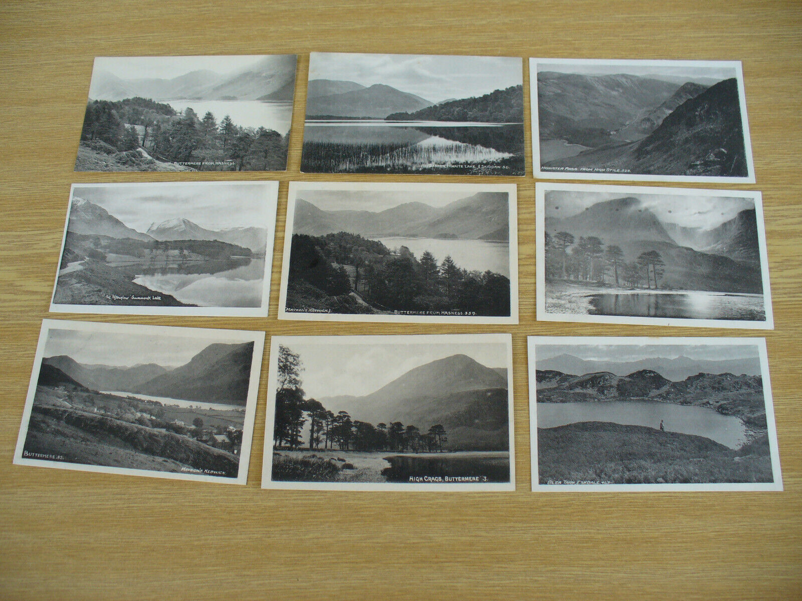 House Clearance - FIFTEEN VINTAGE MAYSONS POSTCARDS - CUMBRIA - GOOD MIX - ALL SHOWN.