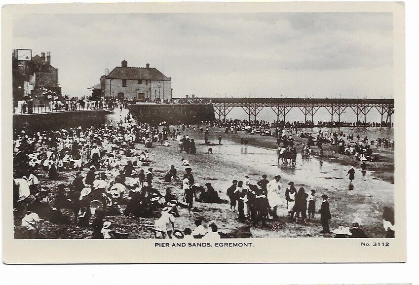 House Clearance - Wallasey Egremont pier and sands  Whitfield and Cannon series 3112