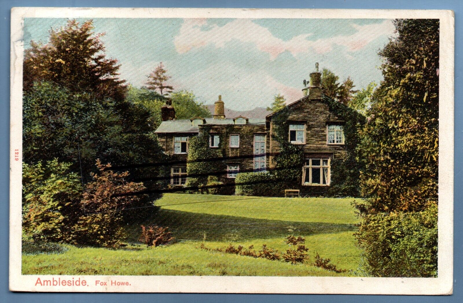 House Clearance - OLD POSTCARD FOX HOWE AMBLESIDE CUMBRIA NR RYDAL ELTERWATER WINDERMERE TROUTBECK