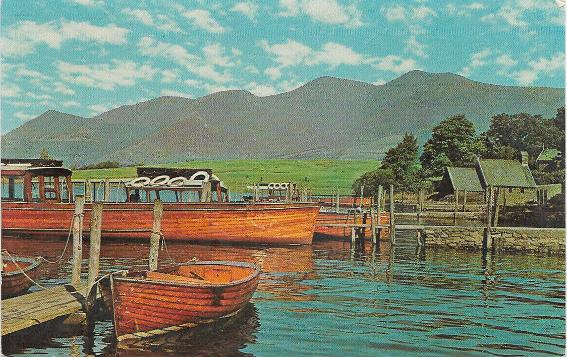 House Clearance - P59] DERWENTWATER, Lake District unposted c1970 (NPO Fotocolor, N1064-94543B)