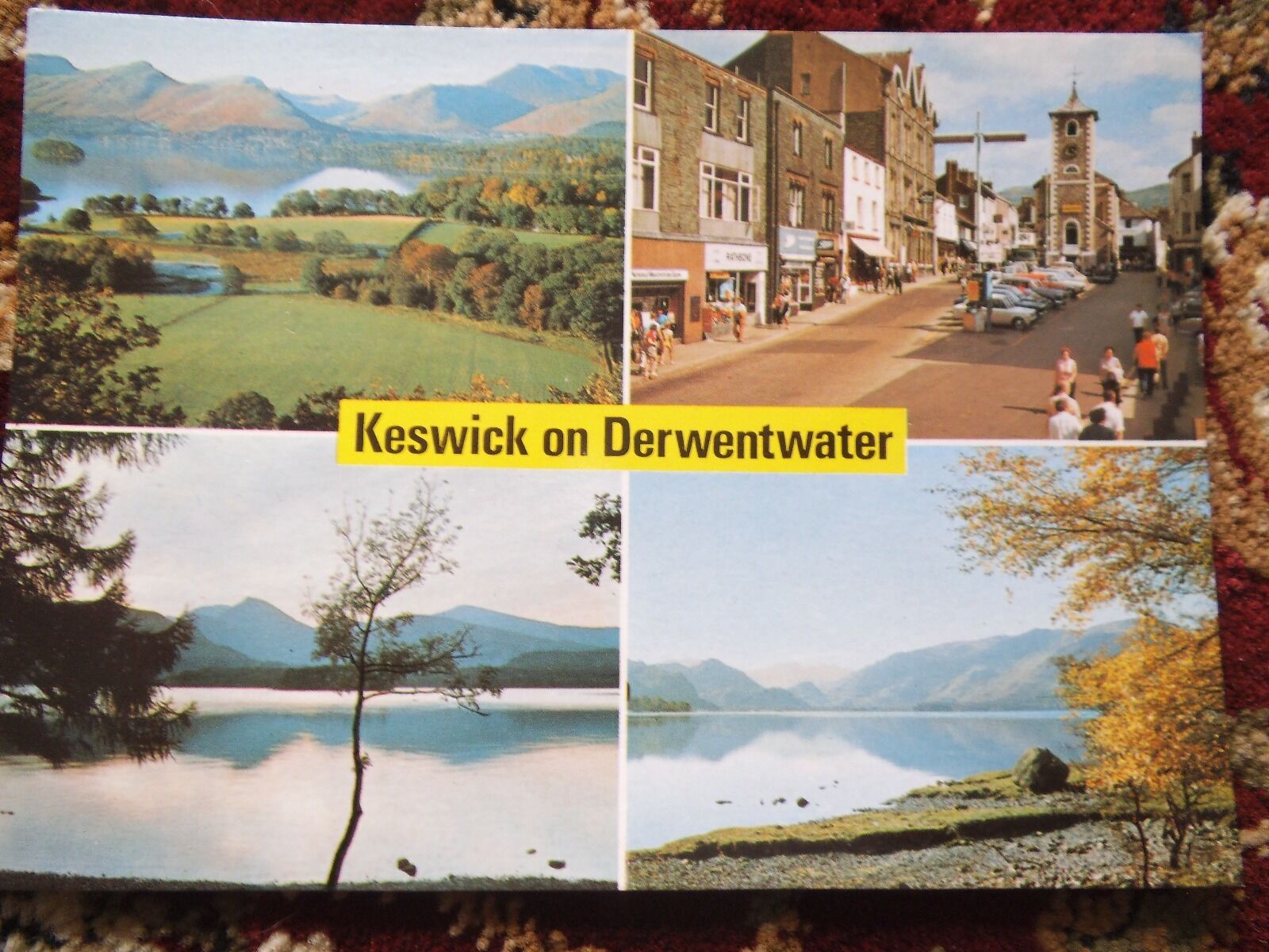 House Clearance - Keswick on Derwentwater Lakes Cumbria Postally Unused Service Lake District
