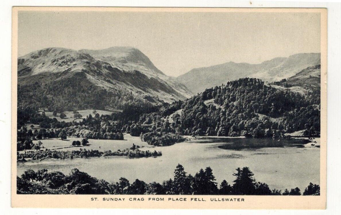 House Clearance - TUCKS POSTCARD ST SUNDAY CRAG FROM PLACE FELL ULLSWATER