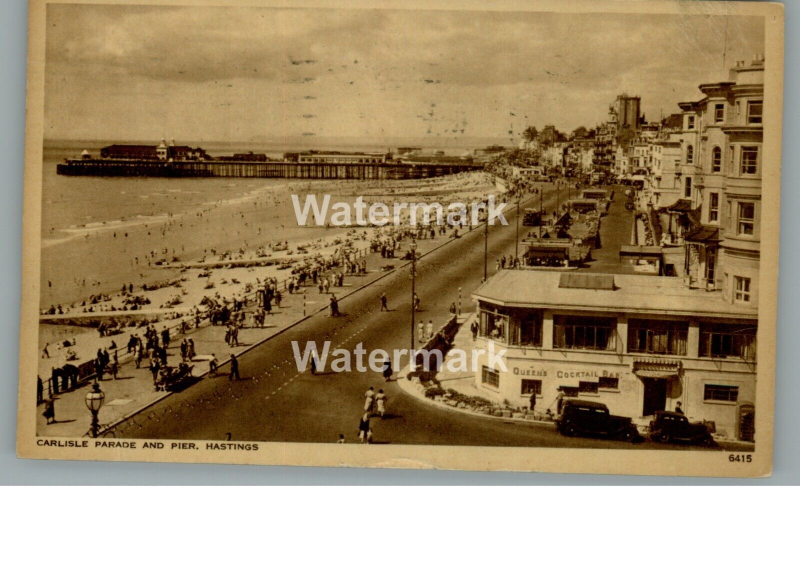 House Clearance - A1080. Carlisle Parade & Pier, Hastings, Sussex. Norman Series. Posted 1951