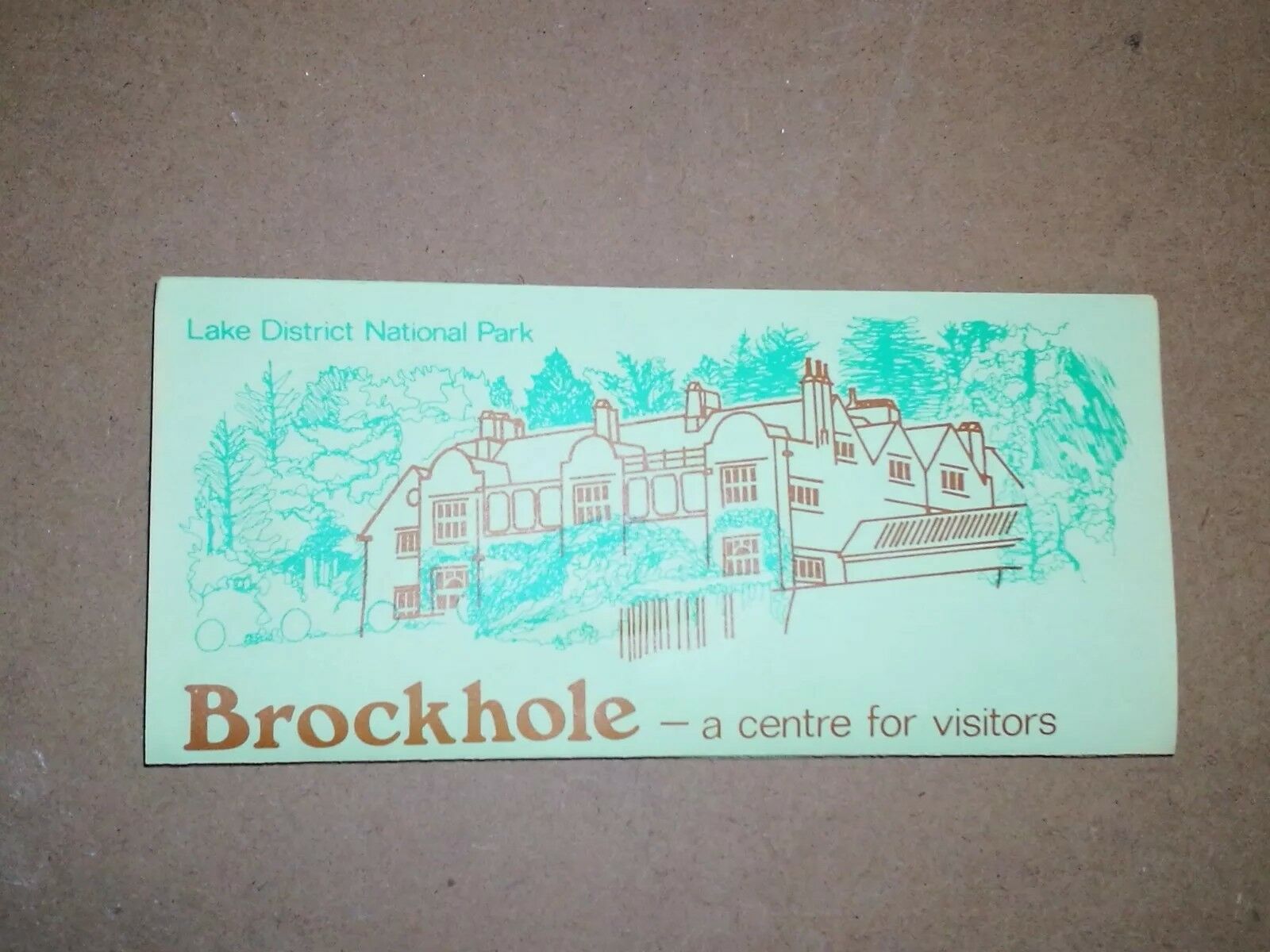 House Clearance - Brockhole Lake District National Park leaflet 6 page 1/3rd A4 format, 1970s