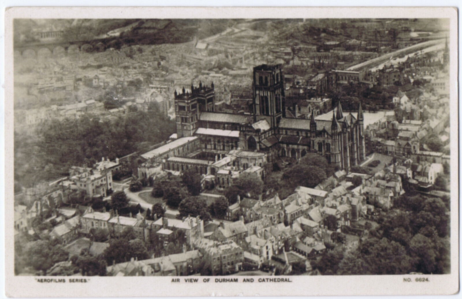 House Clearance -  VINTAGE POSTCARD REAL PHOTO DURHAM CATHERDRAL