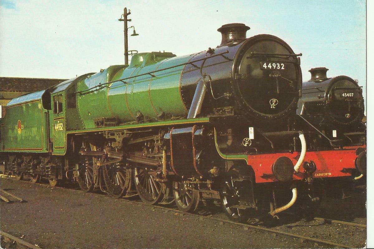 House Clearance - Railway Service LMS LMR Green Black 5 of Carlisle Shed 44932 now at Carnforth