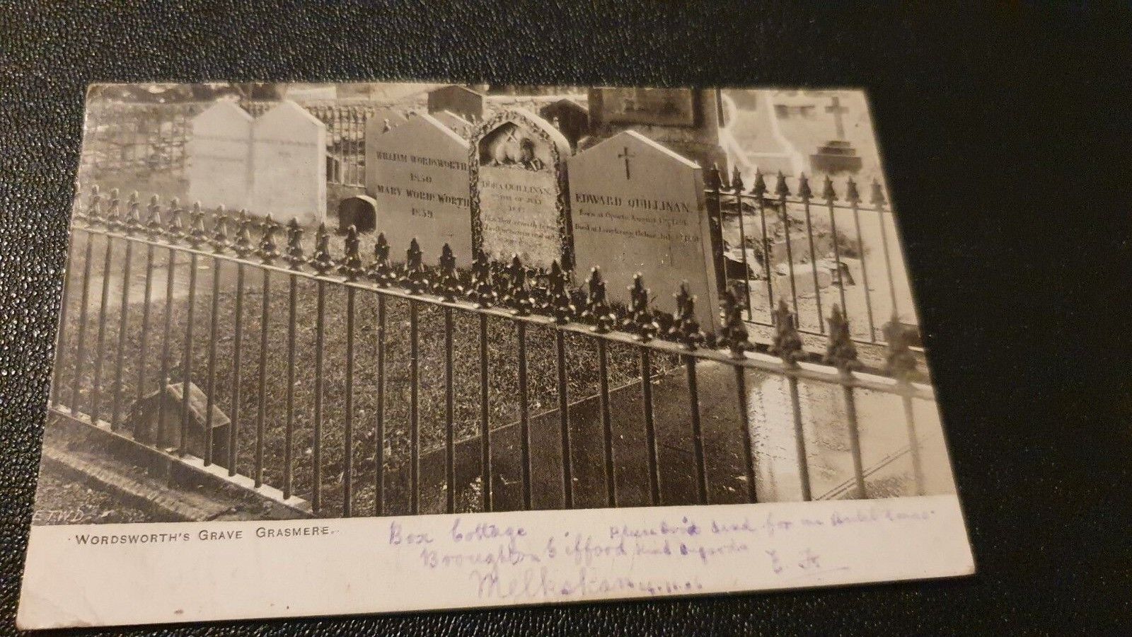 House Clearance - Edwardian Service, Wordsworth's Grave, Grasmere, Cumbria, 1906