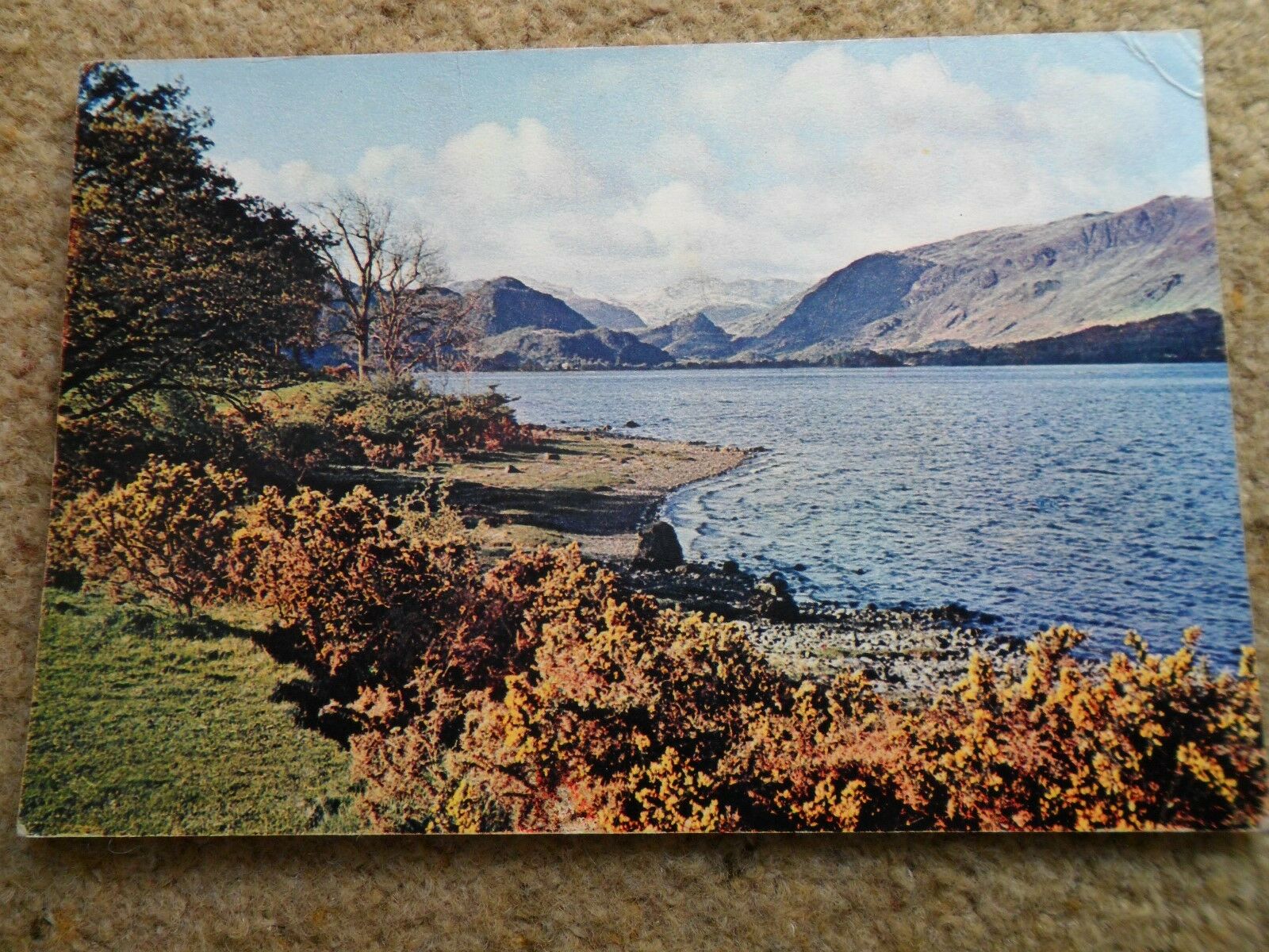 House Clearance - J.ARTHUR DIXON. POSTCARD. DERWENTWATER FROM BROOMHILL POINT.NOT POSTED.