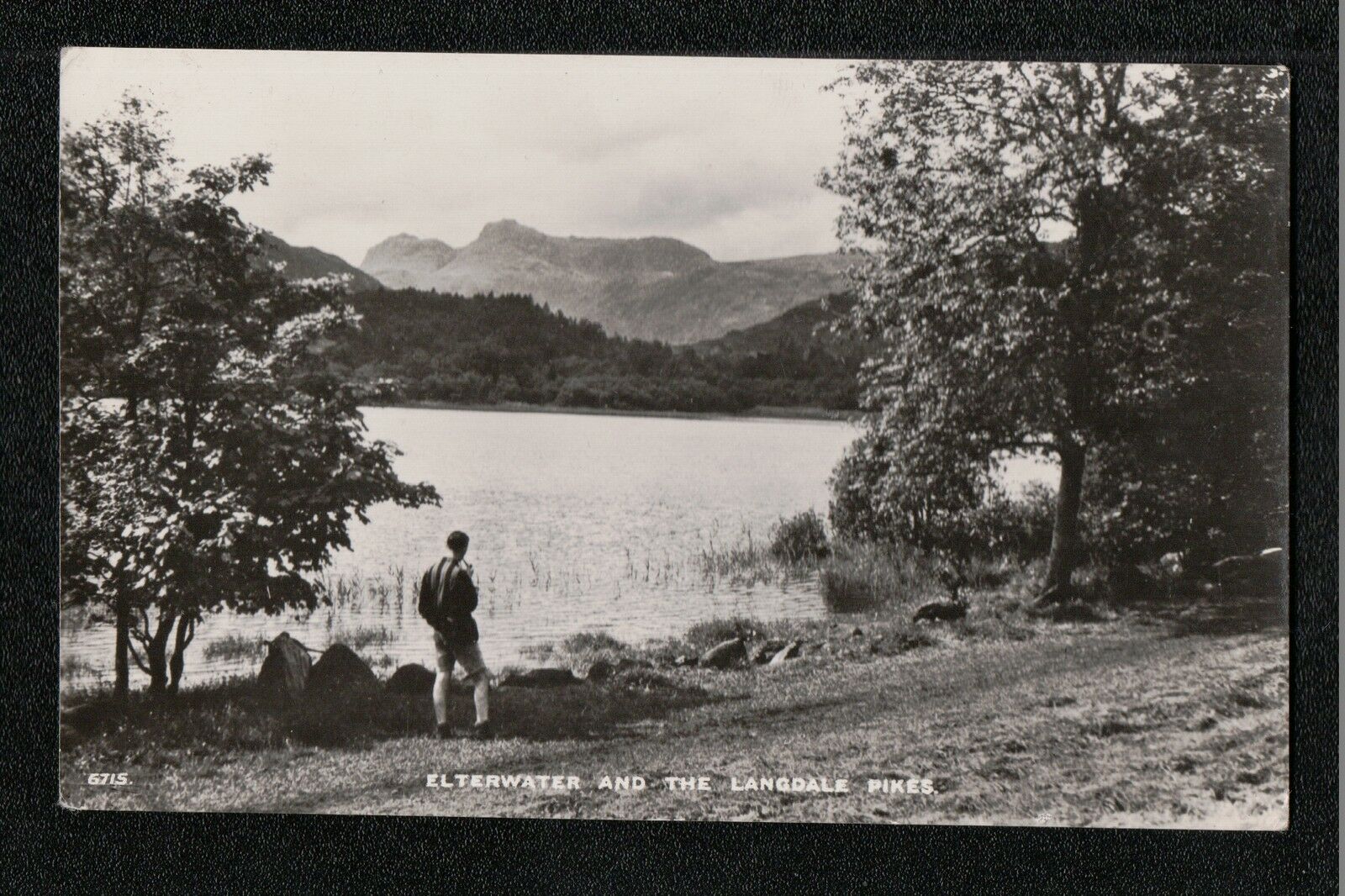 House Clearance - Elterwater & The Langdale Pikes Cumbria 1960's Aero Pictorial Service NICE MAGE