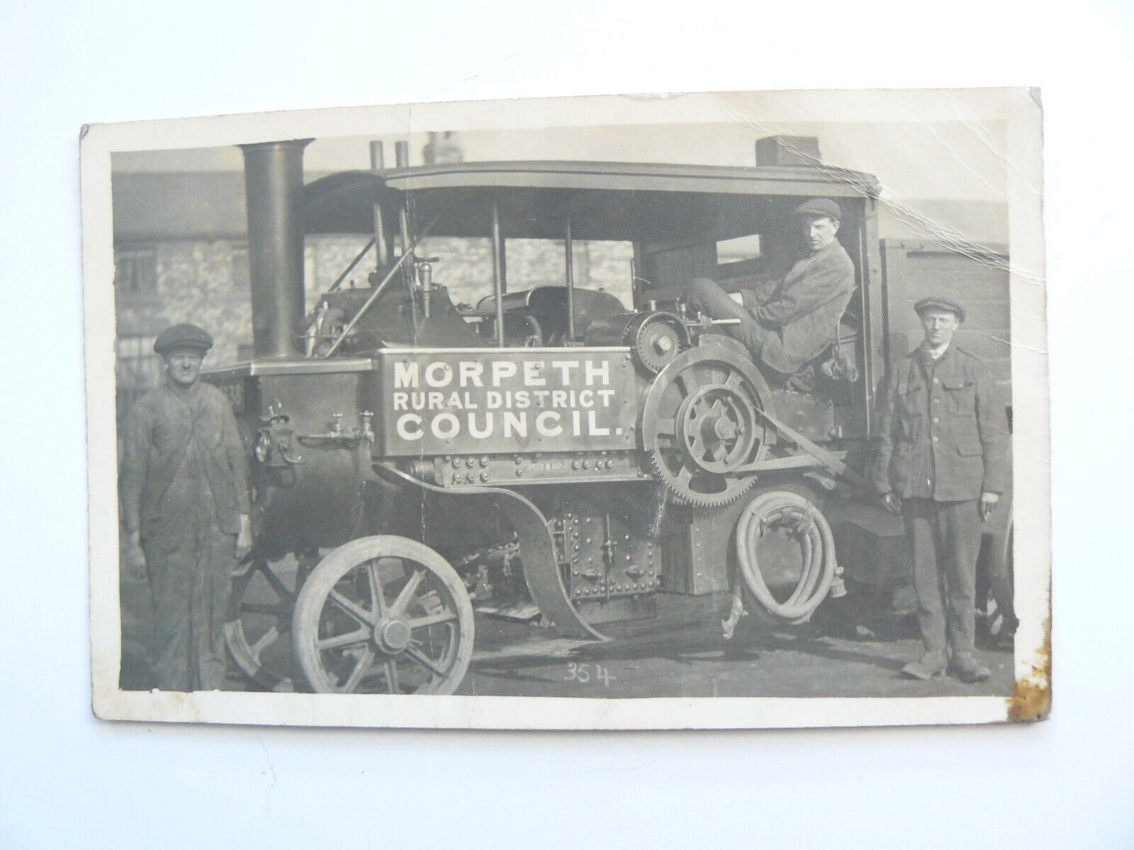House Clearance - Cassey of Ashington Service Morpeth Rural District Council Council Steam Engine