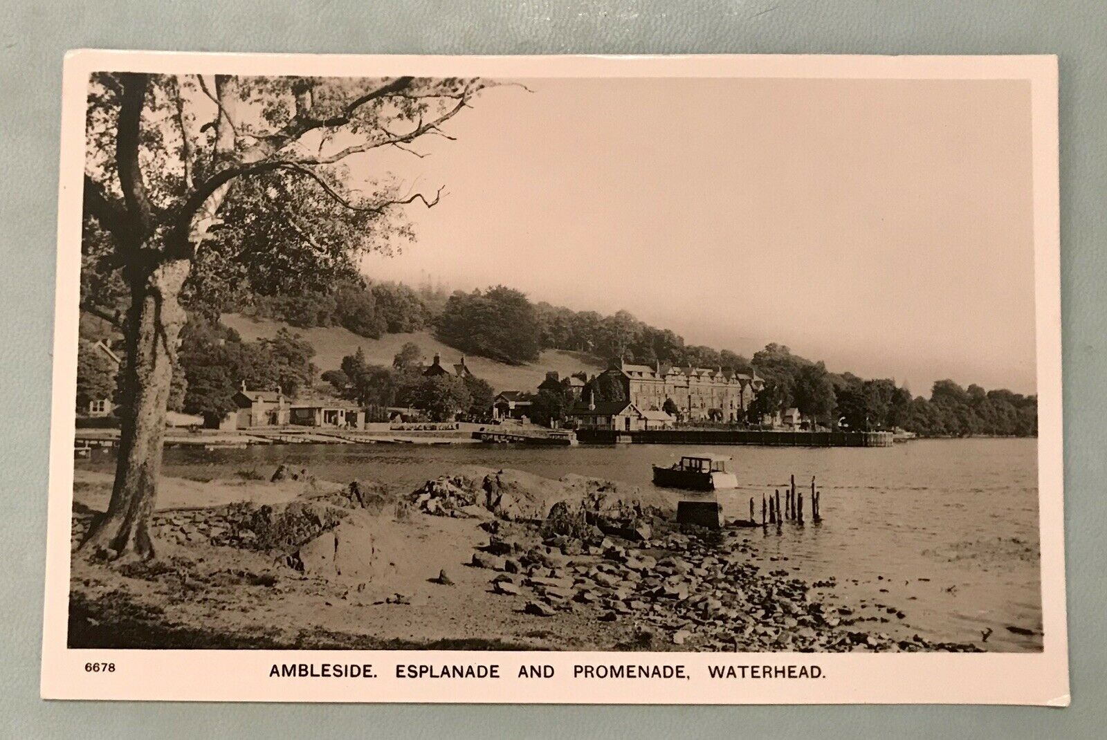 House Clearance - Ambleside Esplanade And Promenade Waterhead Cumbria Post Card Lake District