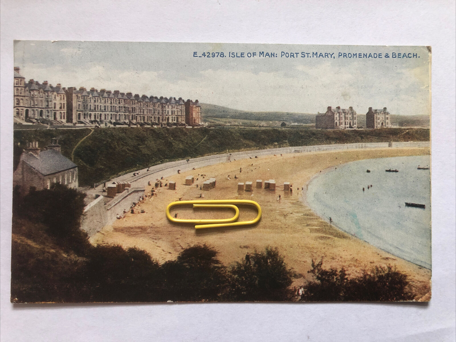 House Clearance - Port St Mary Promenade & Beach Isle Of Man 1925