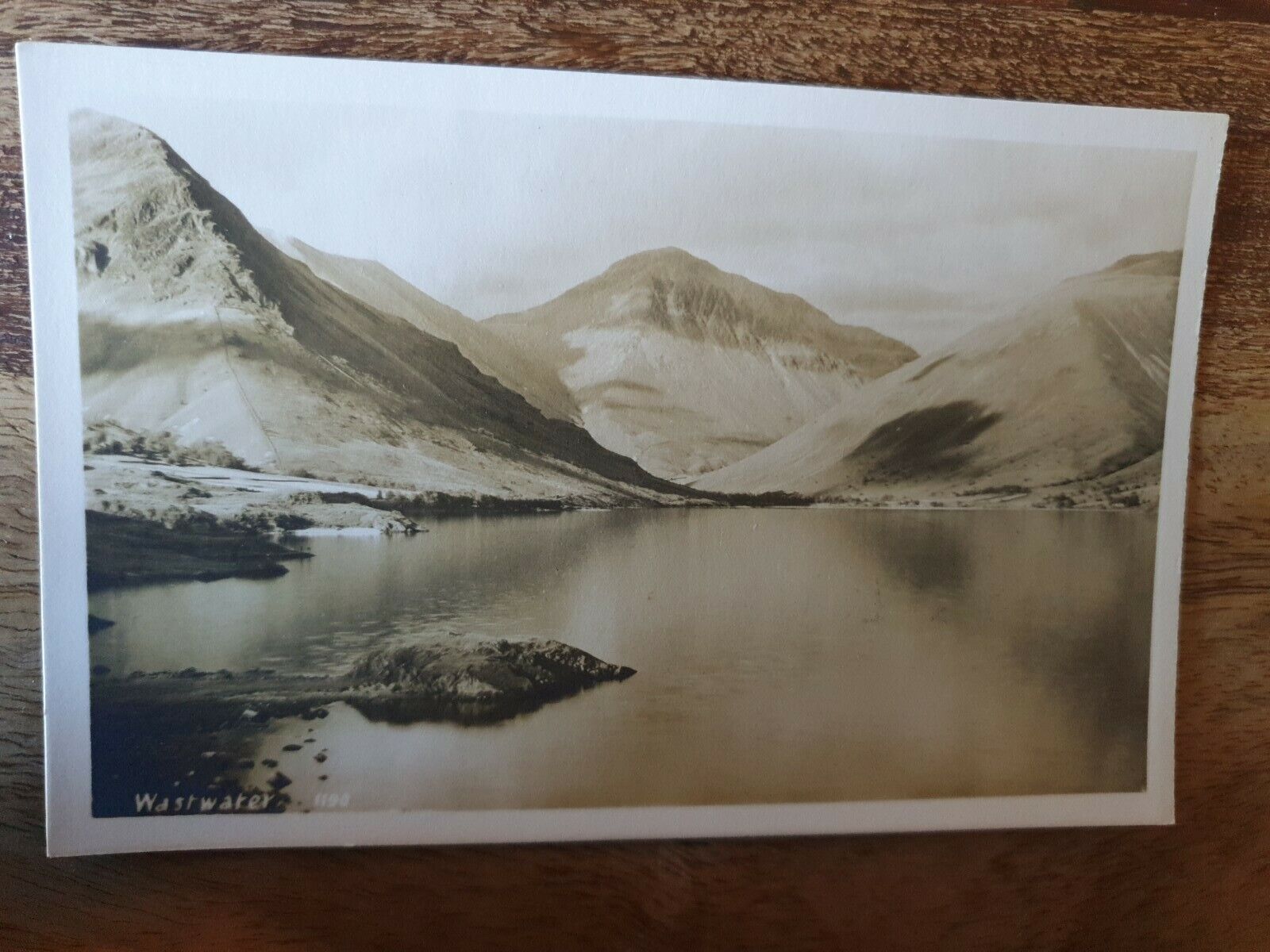 House Clearance -  WASTWATER, KESWICK POSTCARD RP c1940 EXC