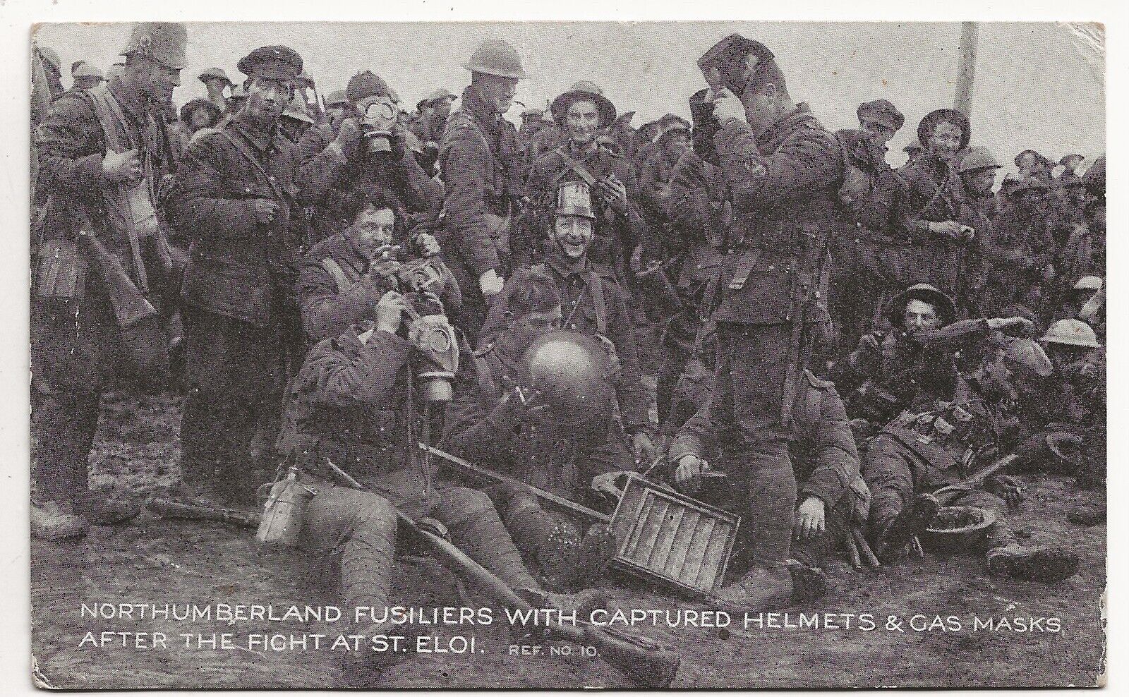 House Clearance - 1917 WW1 Service Censor Post Northumberland Fusiliers after Fight at St Eloi