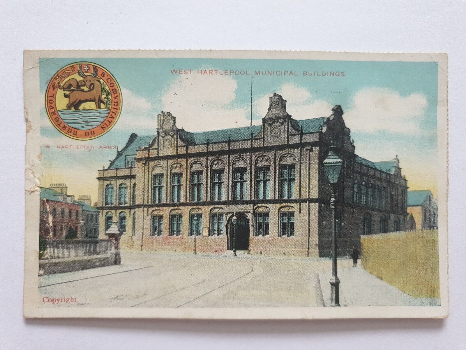 House Clearance - West Hartlepool Municipal Buildings, Durham, Old Service, Hartlepool Arms 1910s