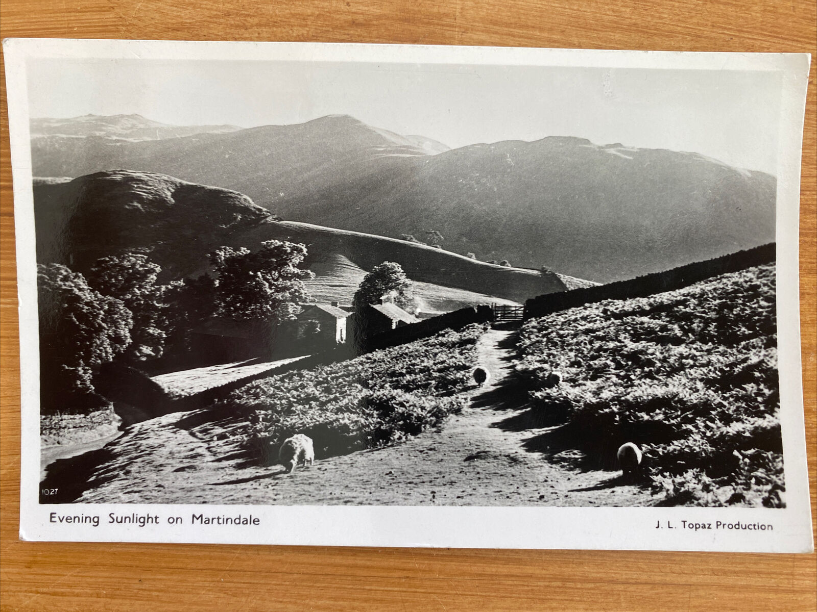 House Clearance - Cumbria Service - View of Martindale  Topaz RP 1956 Evening Sunlight