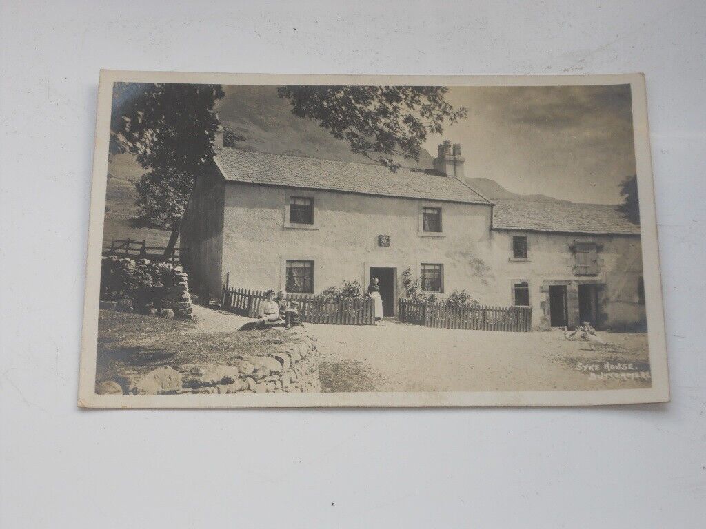 House Clearance - VINTAGE POSTCARD SYKE HOUSE BUTTERMERE LAKE DISTRICT