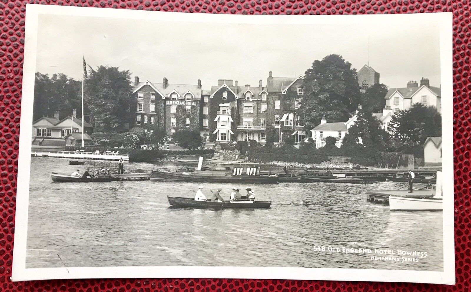 House Clearance - Bowness Old English Hotel Cumbria Post Card 1915