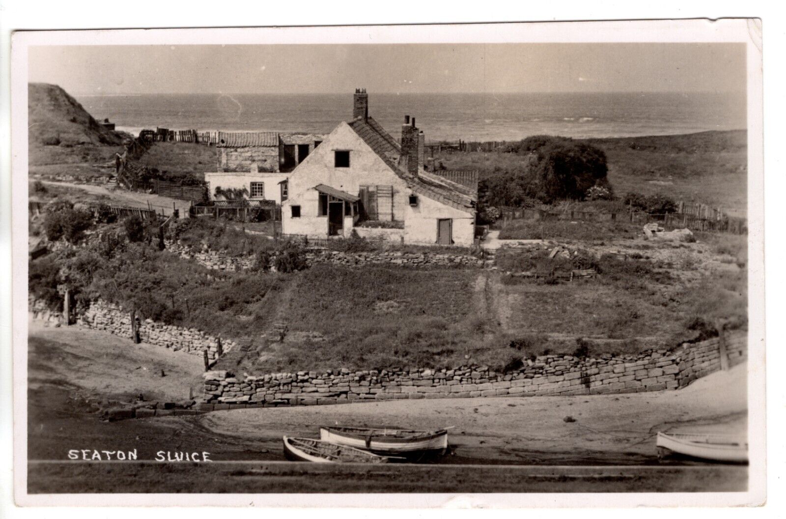 House Clearance - Early RPPC Seaton Sluice Village, near Blyth, Whitley Bay, Northumberland