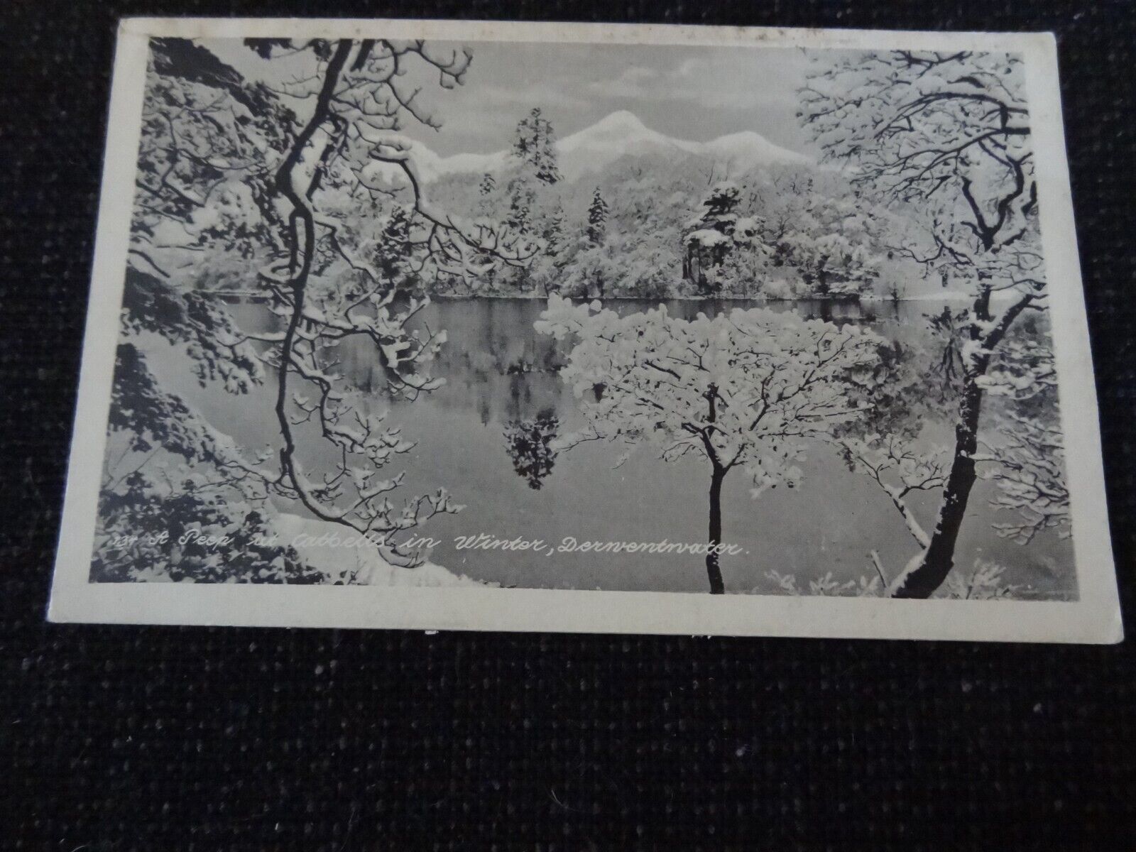 House Clearance - peep at catbells in winter derwentwater service Cumbria - 61500