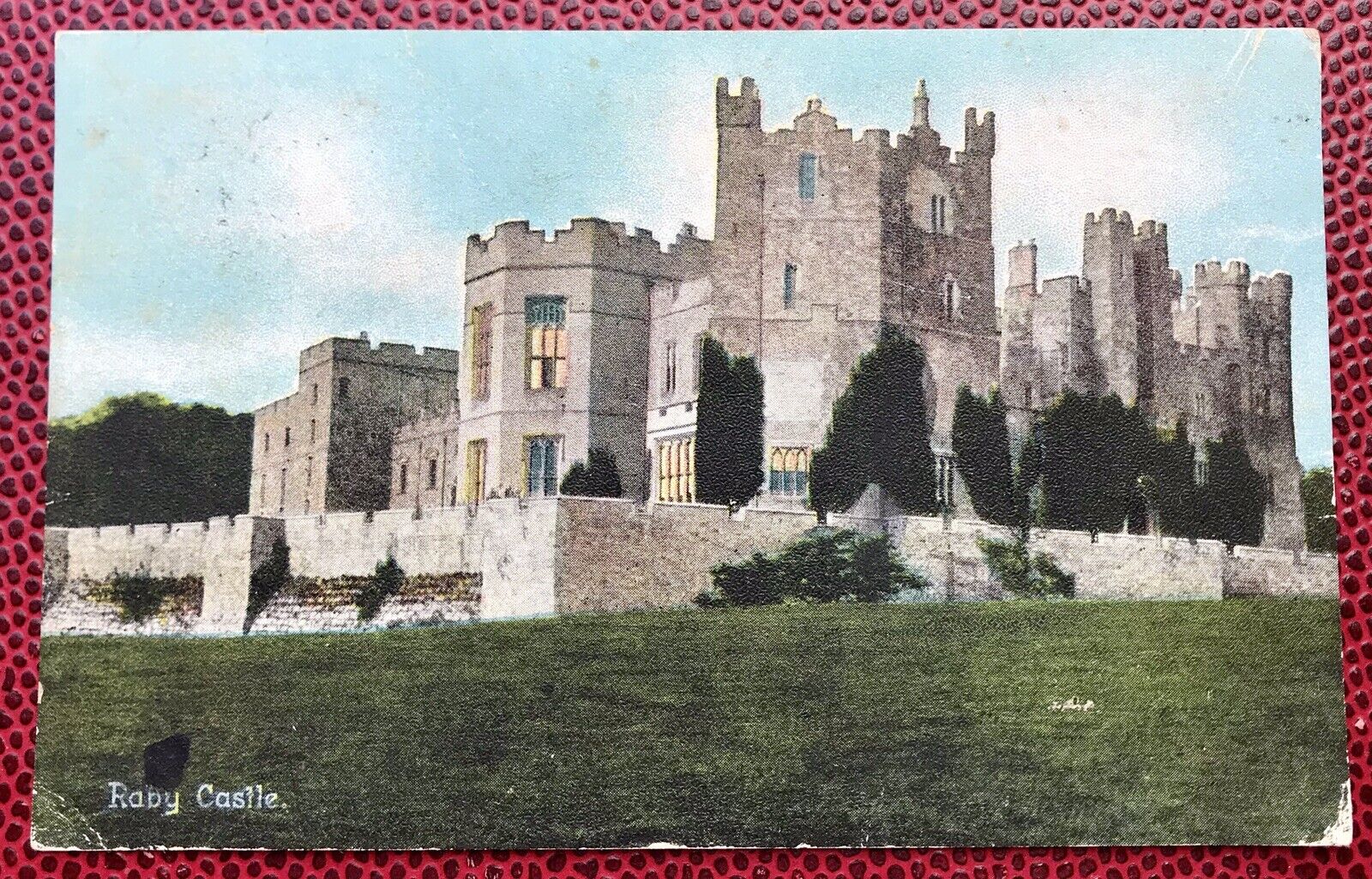 House Clearance - Raby Castle County Durham Post Card 1909