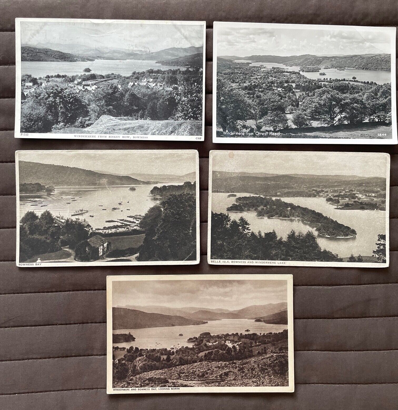 House Clearance - Views of Windermere & Bowness, Job Lot Five Different Old Services