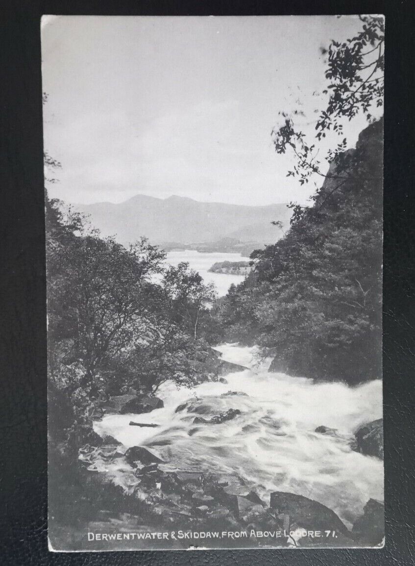 House Clearance - Vintage B&W Service Of Derwent water, Lake District