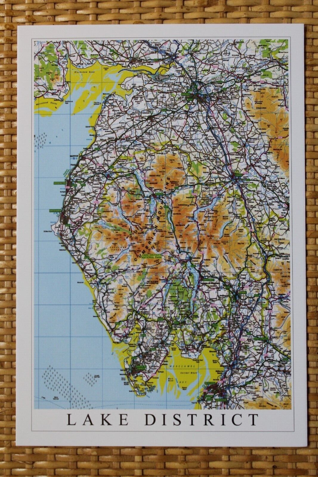 House Clearance - Big Size MAP Service : LAKE DISTRICT