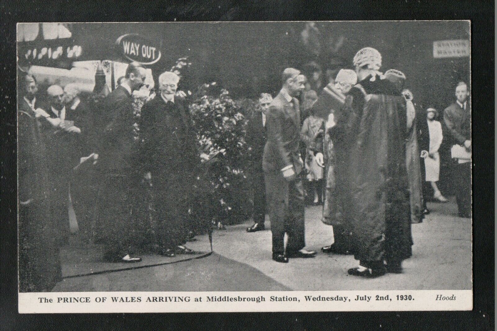 House Clearance - The Prince of Wales Arriving at Middlesbrough Railway Station 1930 Service