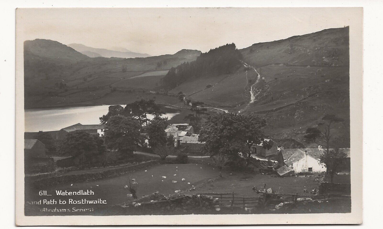 House Clearance - Real Photo Service Watendlath Path to Rosthwaite Cumbria by Abraham