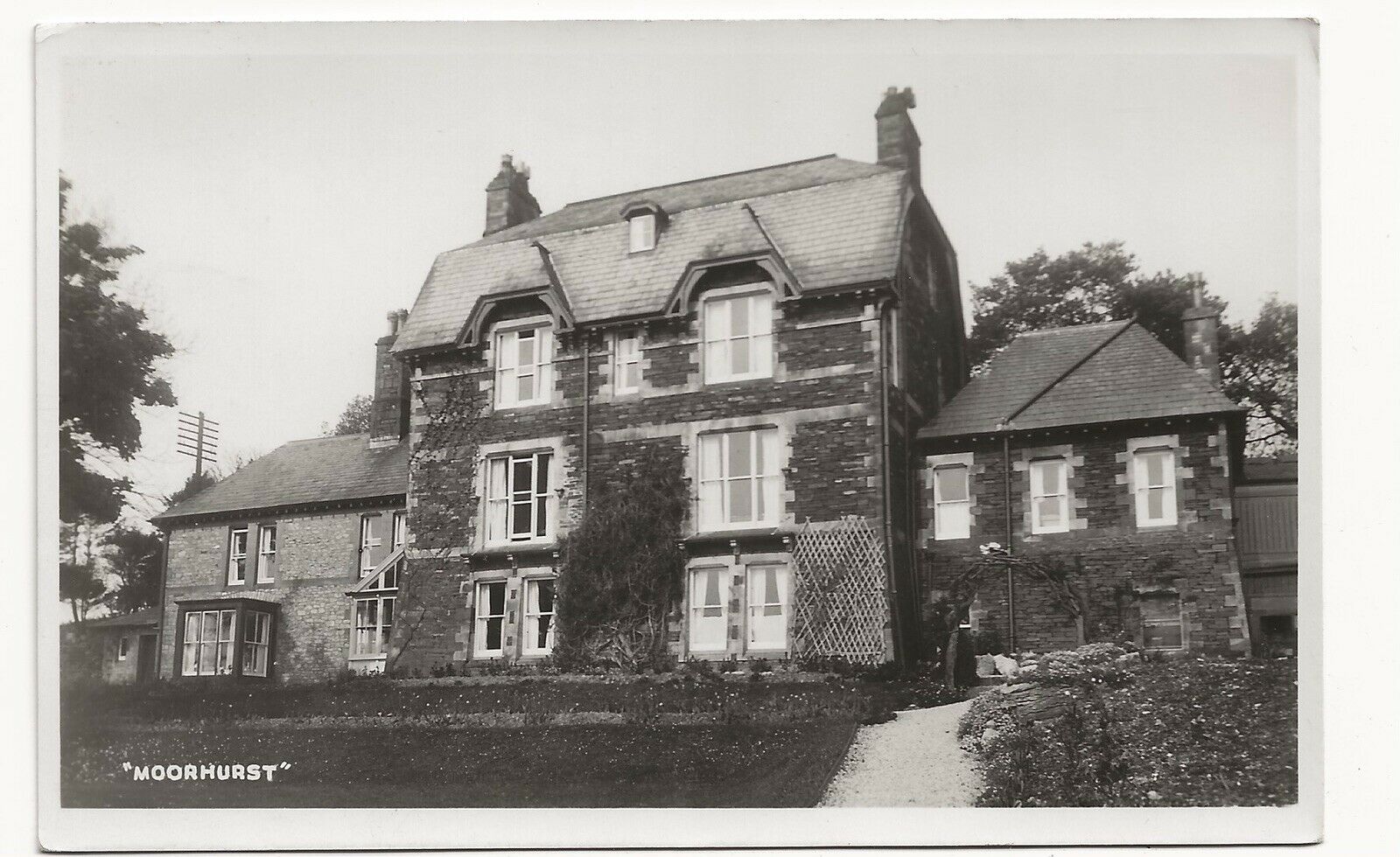 House Clearance - 1939 Real Photo Service Moorhurst House Grange Over Sands Cumbria by Slingsby