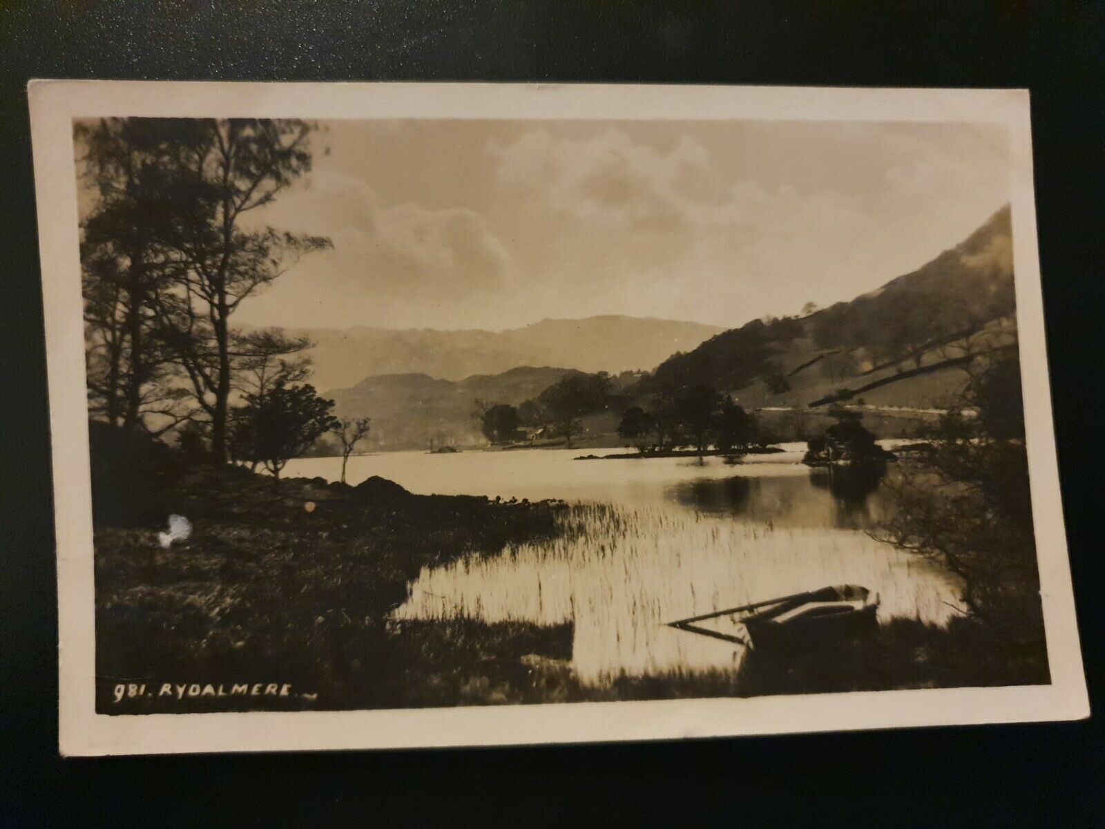 House Clearance - RYDAL MERE CUMBRIA RP POSTCARD 1928