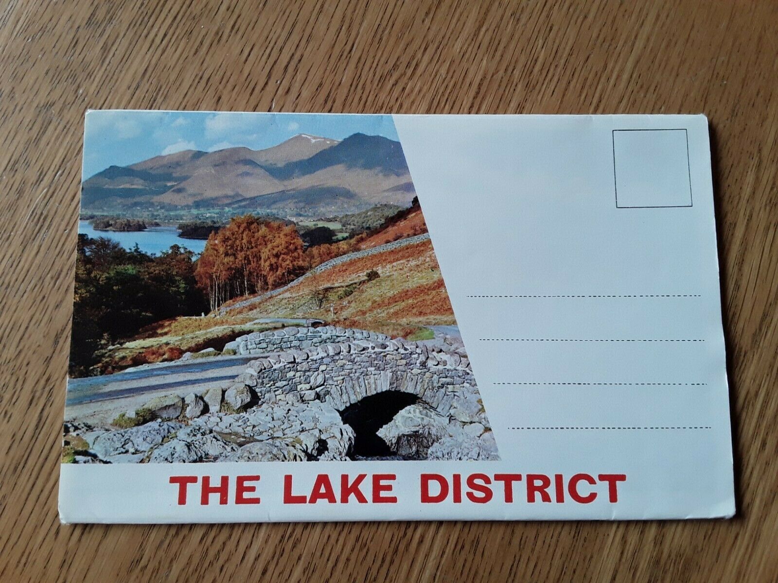 House Clearance - Vintage Picture letter book of the Lake District
