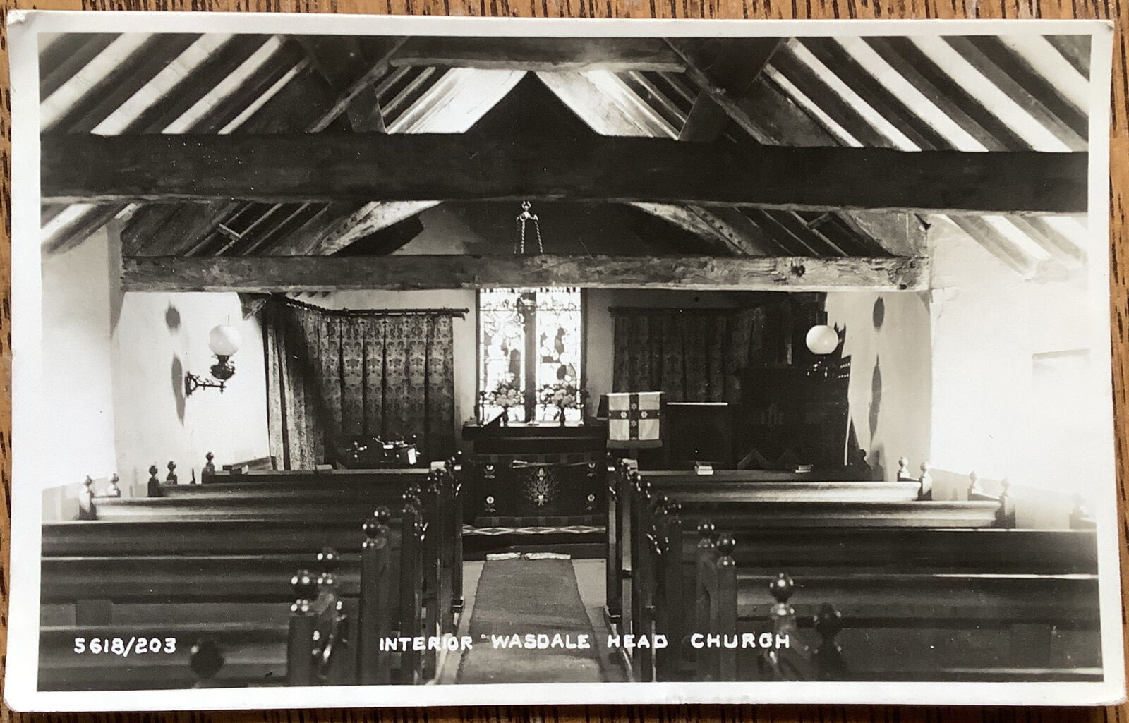 House Clearance - Wasdale Head St Olaf’s Church Interior 1959 Lake District Climbing Service