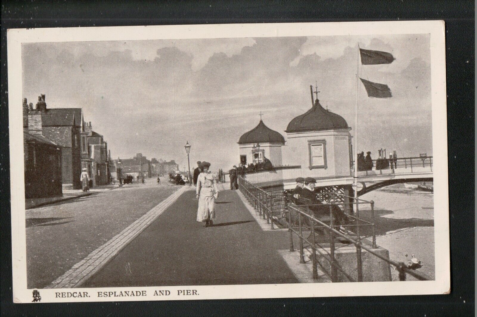 House Clearance - Redcar Esplanade And Pier 1909 Paphael Tuck Service ~ Yorkshire